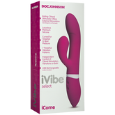 IVibe ICome 7 Functions Rechargeable Rabbit Style G-Spot Vibrator Rabbit Vibrators